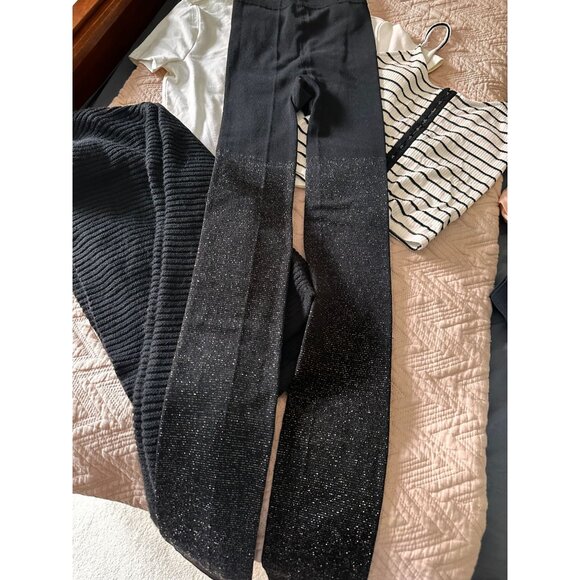 4 amazing mix and match pieces Express cardigan, white t, AEO tank, sparkly legg - Picture 1 of 12